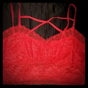 XXL Red Lace Bralette